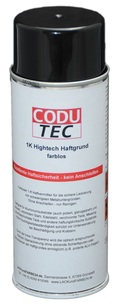 CODU TEC  1K-Hightech Kunststoff-Haftgrund, Spray 400 ml