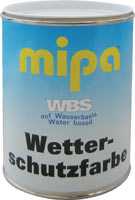 Mipa WBS Wetterschutzfarbe auf Wasserbasis, Farbton nach Wunsch ... Preis ab