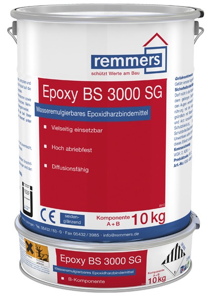 Remmers Epoxy BS 3000 Matt New mit Härter farbige Versiegelung  10 kg 