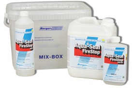 Berger-Seidle Aqua-Seal ® FireStop Parkettgrundierung schwer entflammbar, Kombipack     6,5 L Gebinde  