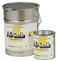 Berger-Seidle FK-Gelb ® Kunststoff-Spachtelgrund  5 L Gebinde