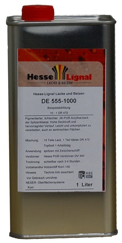 Hesse Lignal Farbkonzentrat für Lasurlacke auf Lösemittelbasis    ... Auswahl